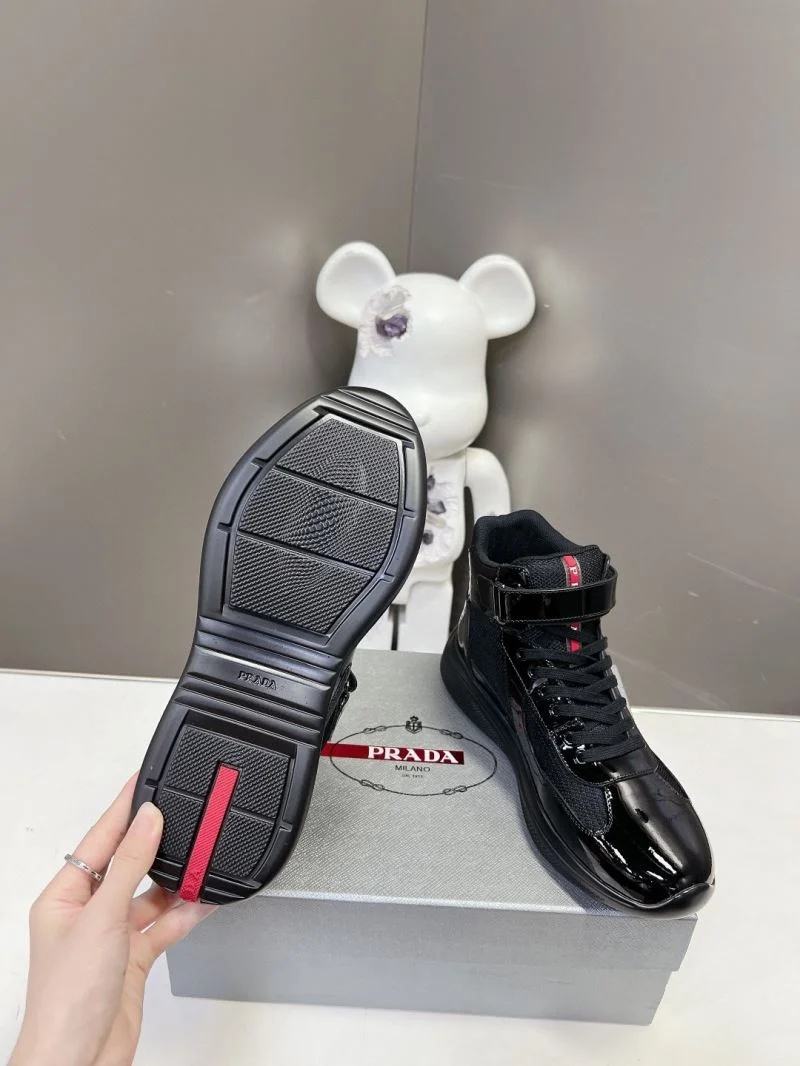 Bright Prada High Shoes 33991