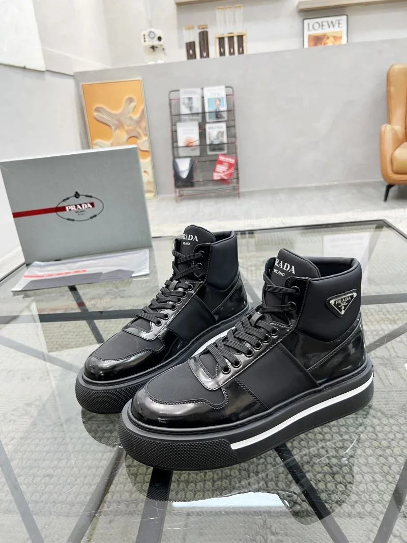 Prada High Shoes WaterResistant 33986