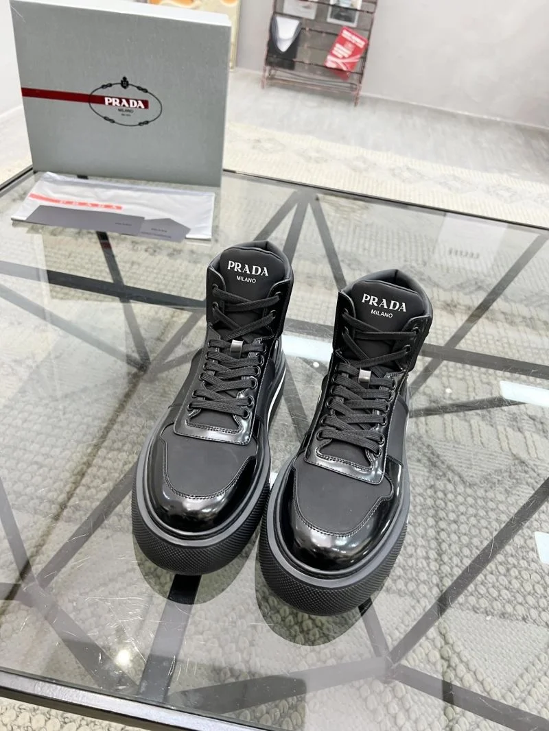 Prada High Shoes WaterResistant 33986