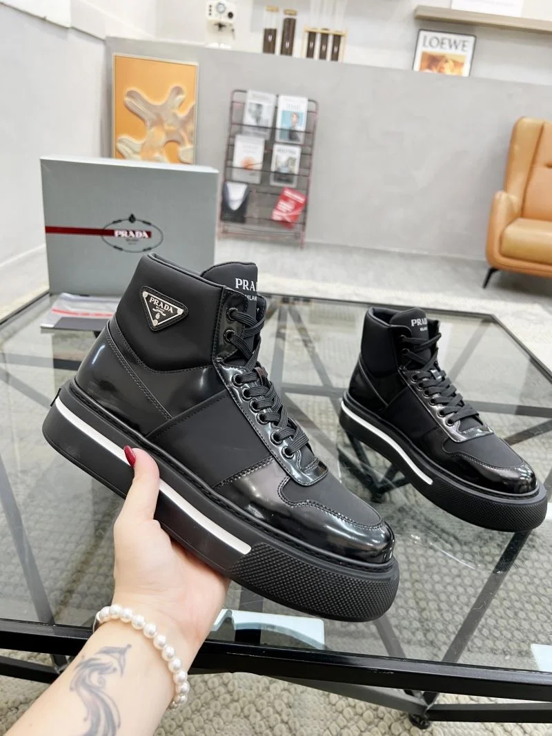 Prada High Shoes WaterResistant 33986