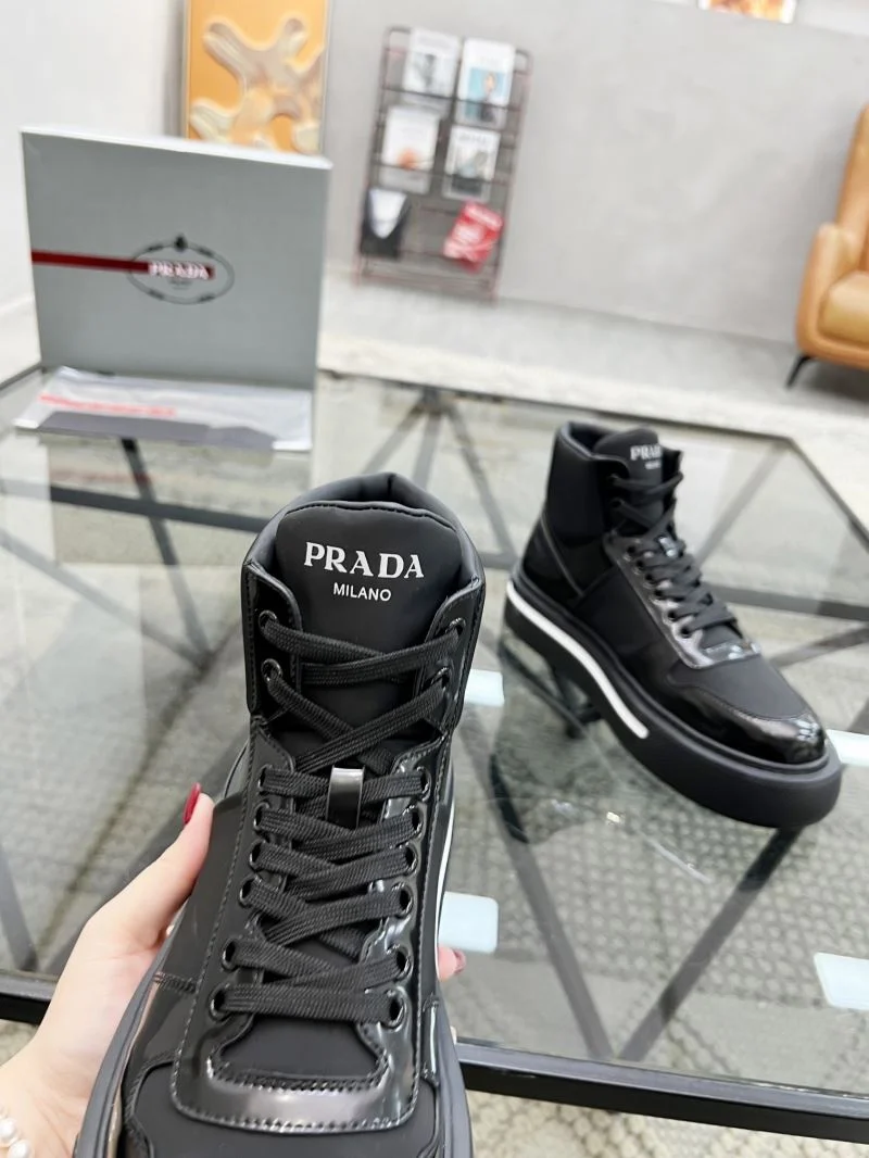 Prada High Shoes WaterResistant 33986