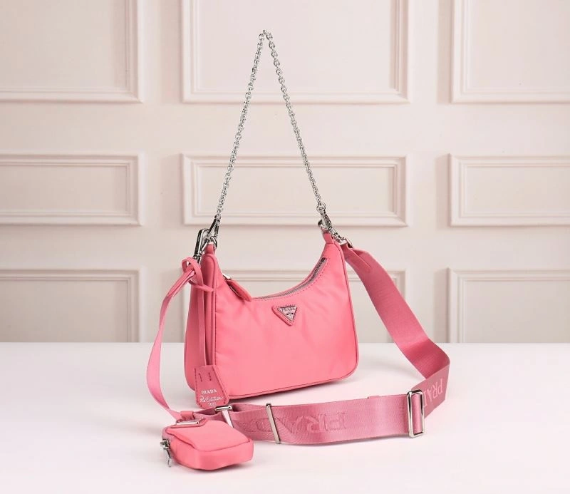 ZipUp Prada Hobo Bags 87236