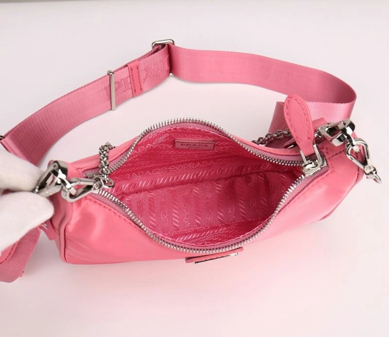 ZipUp Prada Hobo Bags 87236