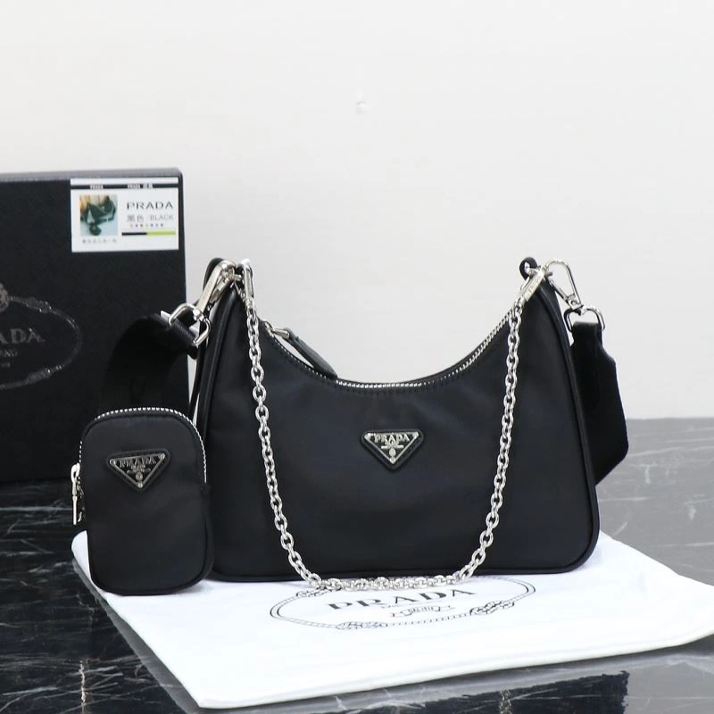 Prada Hobo Bags TimelessDesign 87186
