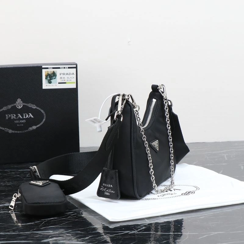 Prada Hobo Bags TimelessDesign 87186