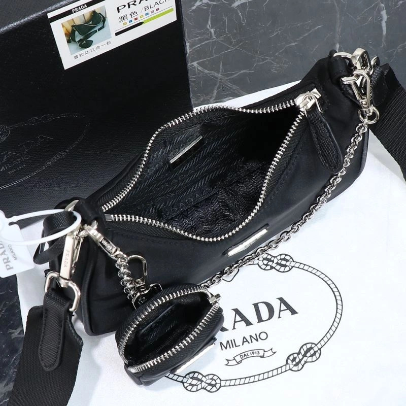 Prada Hobo Bags TimelessDesign 87186