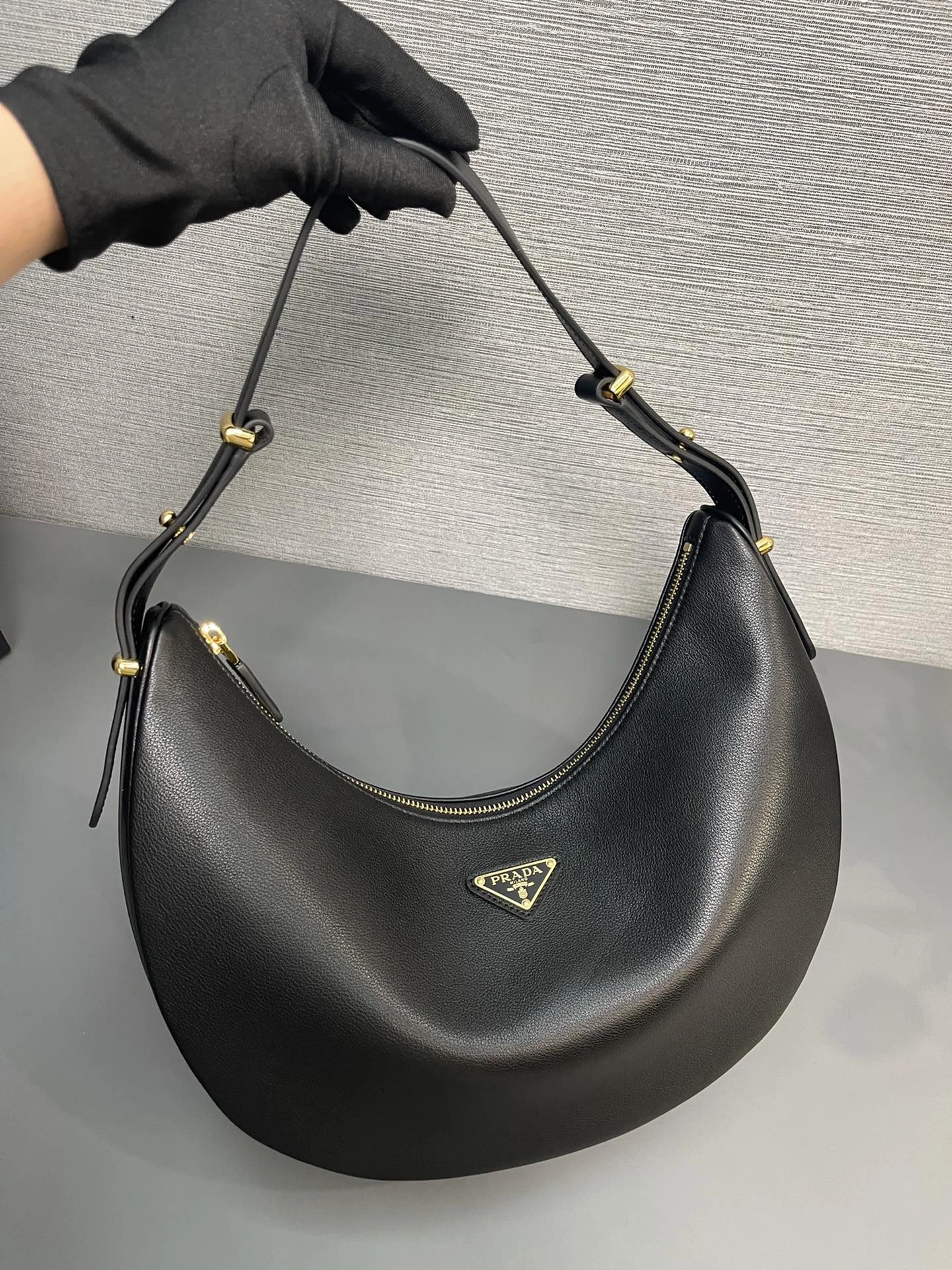 Prada Hobo Bags Stretchable 71660