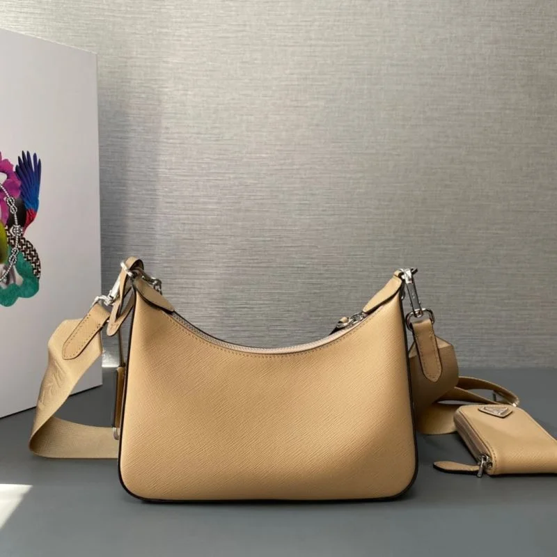 Prada Hobo Bags Soft 45182