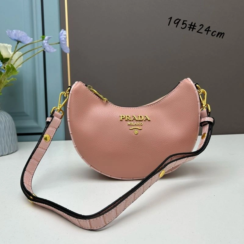 SmoothTexture Prada Hobo Bags 83078