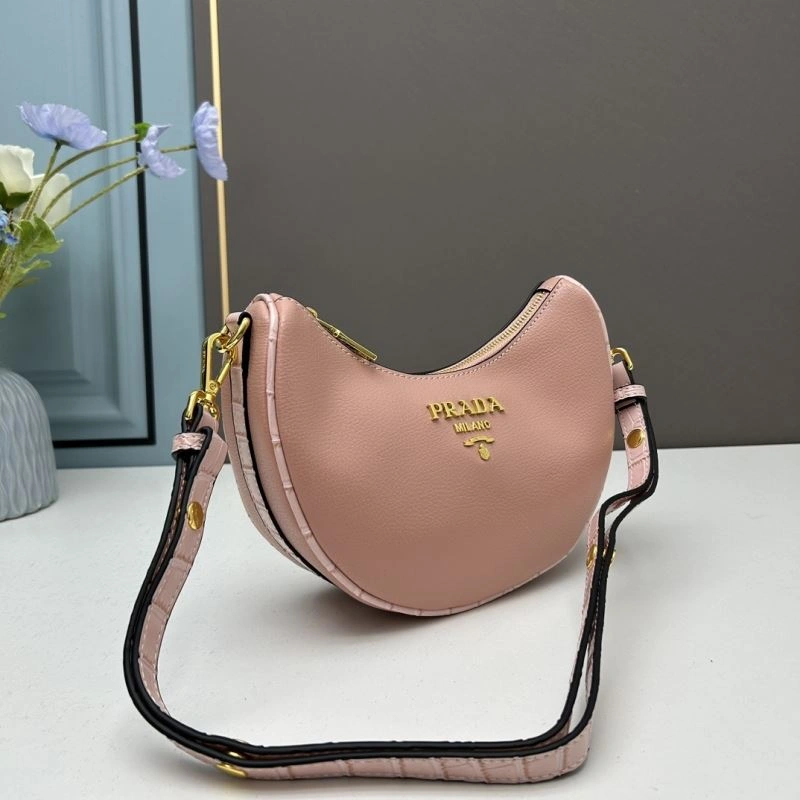 SmoothTexture Prada Hobo Bags 83078