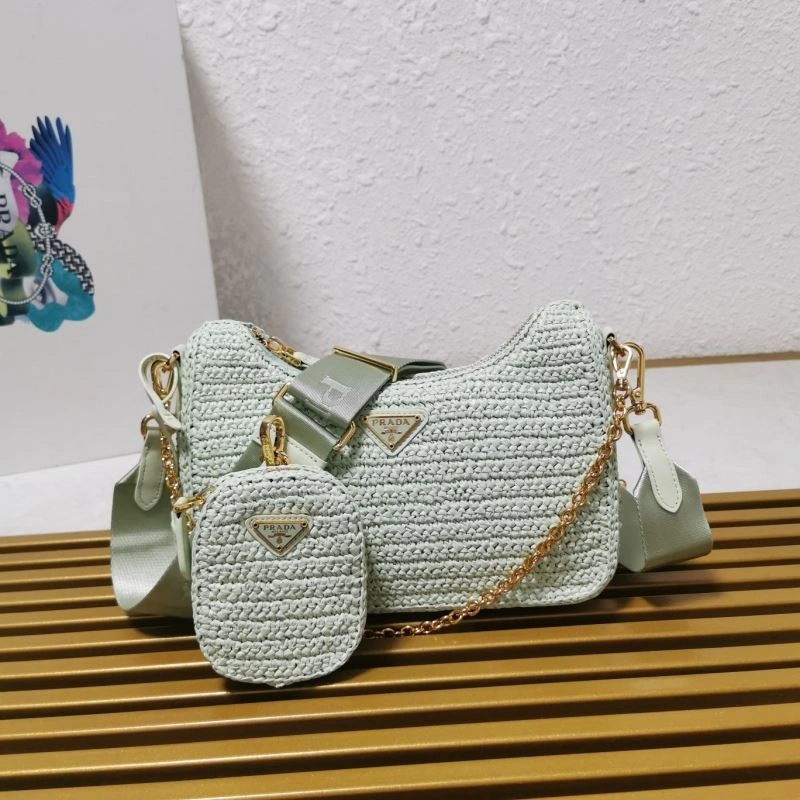 Prada Hobo Bags Soft 74916