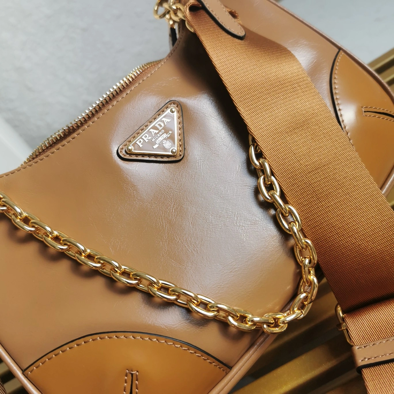 Prada Hobo Bags WaterResistant 71596