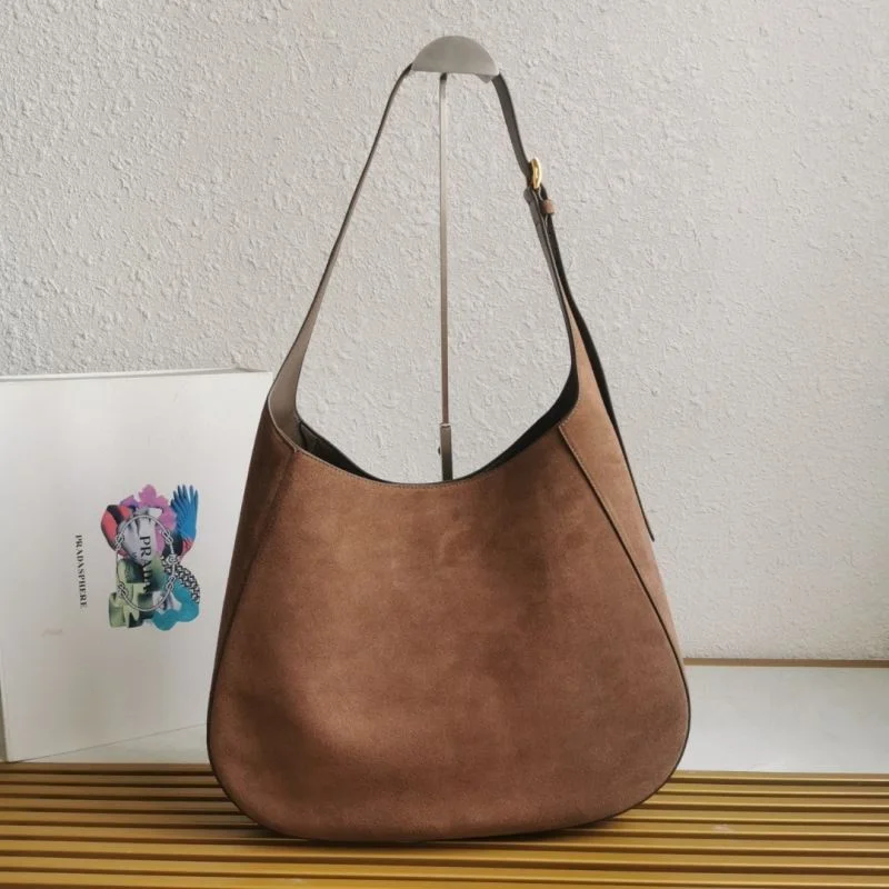 Prada Hobo Bags Breathable 45052