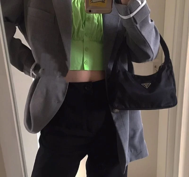 Prada Hobo Bags Chic 55638