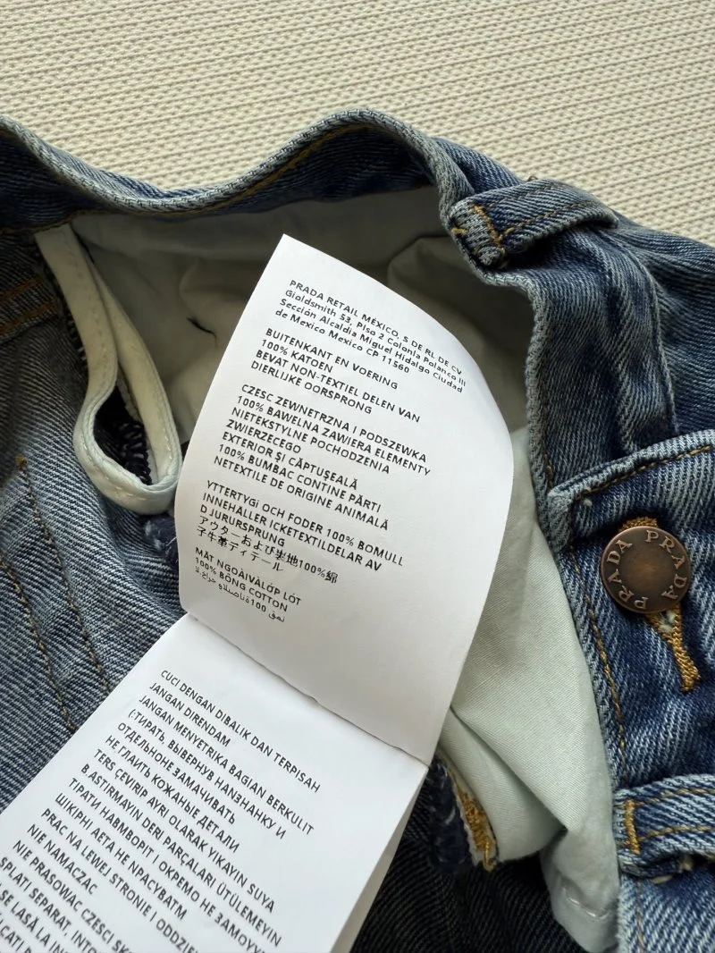 Prada Jeans Sustainable 166343