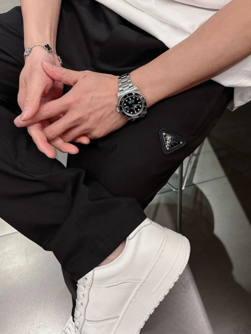 RelaxedFit Prada Long Pants 168219