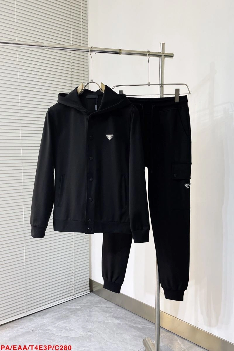 WrinkleFree Prada Long Suits 171710