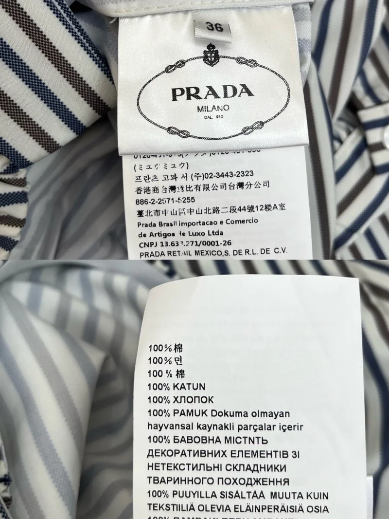 Prada Long Suits Durable 166136