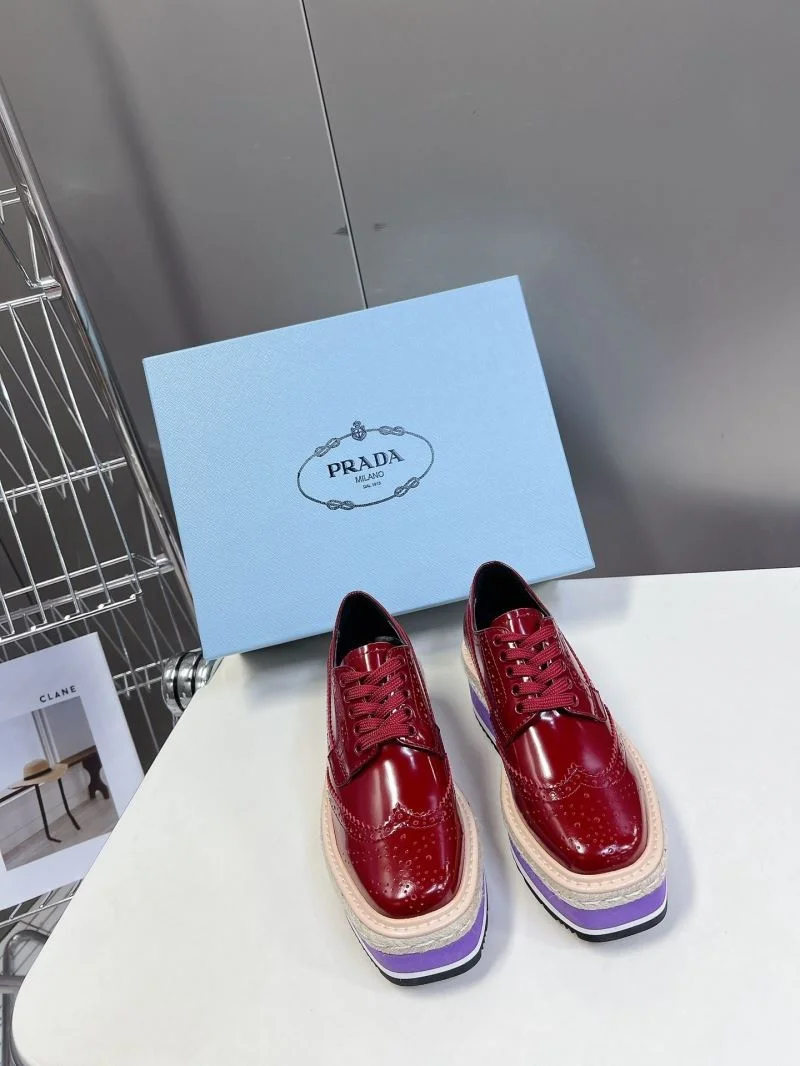 Breathable Prada Low Shoes 34429