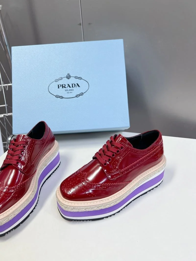 Breathable Prada Low Shoes 34429