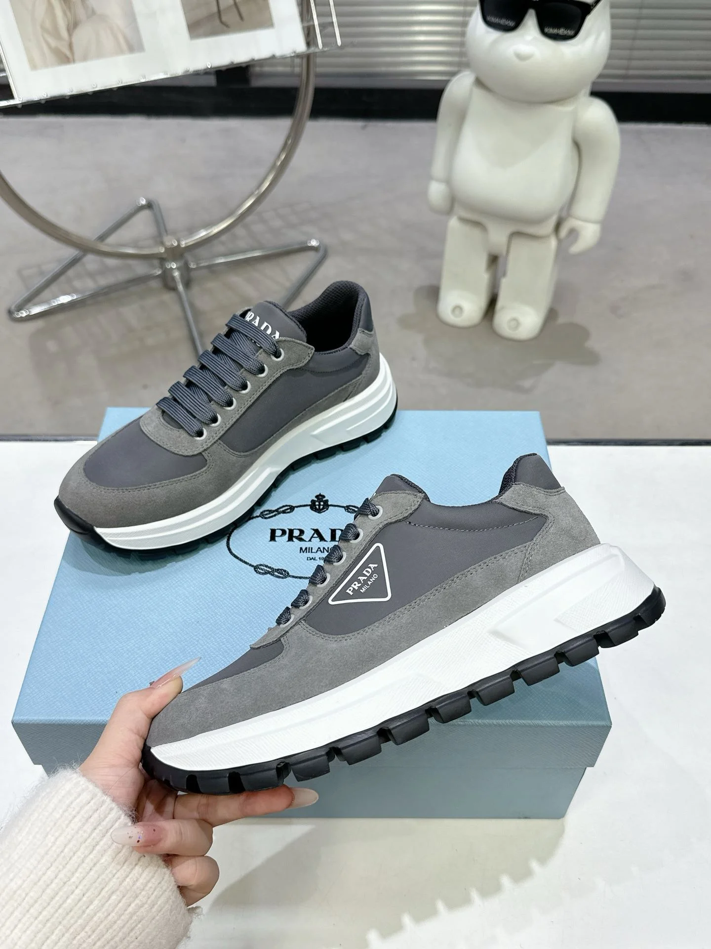 MoistureWicking Prada Low Shoes 34352