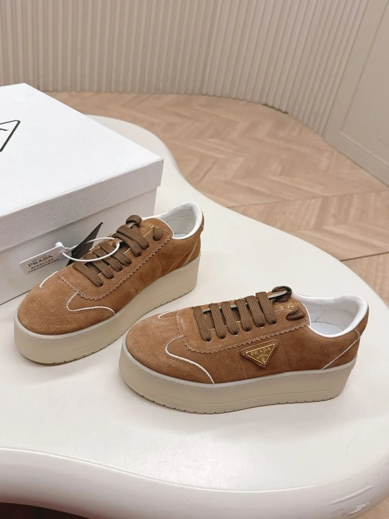 SmoothTexture Prada Low Shoes 35113