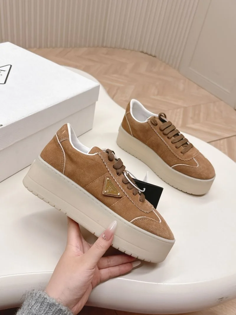 SmoothTexture Prada Low Shoes 35113