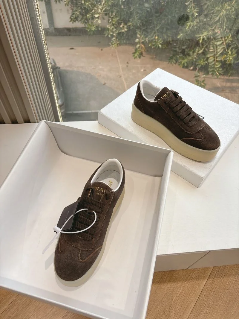 Breathable Prada Low Shoes 34769