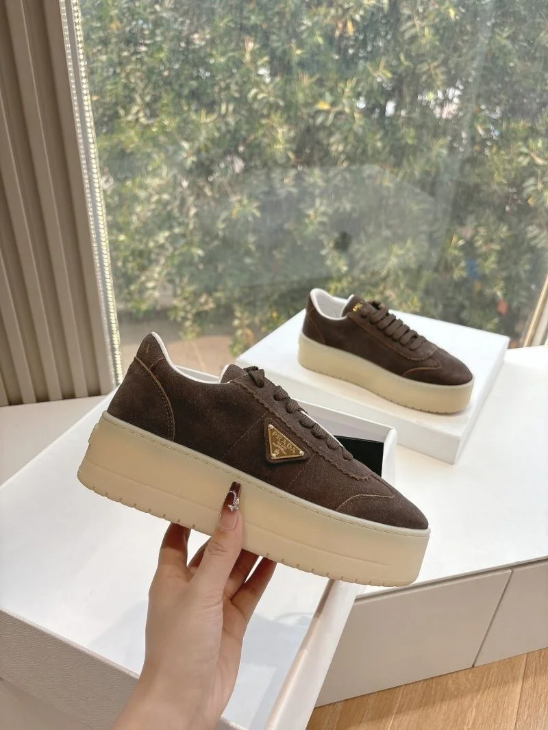 Breathable Prada Low Shoes 34769