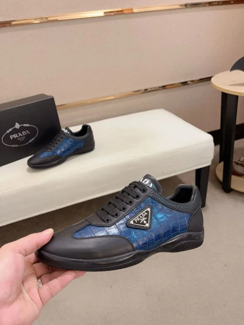 Sleek Prada Low Shoes 35467
