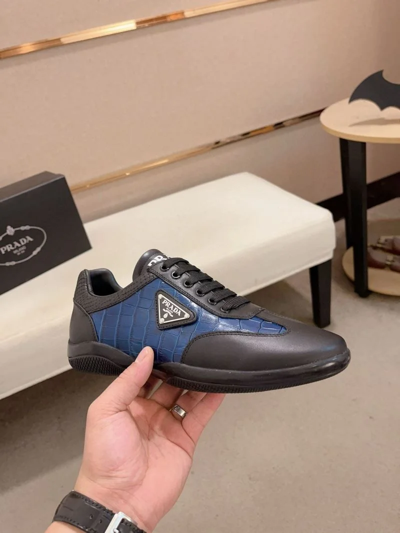 Sleek Prada Low Shoes 35467