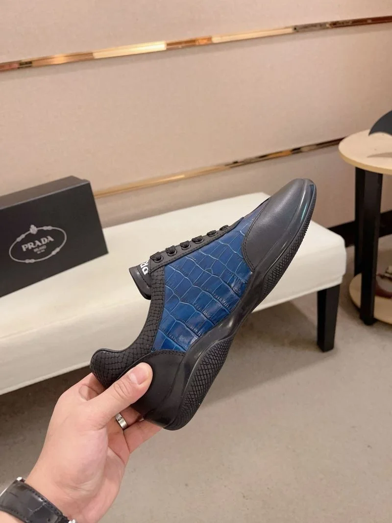 Sleek Prada Low Shoes 35467