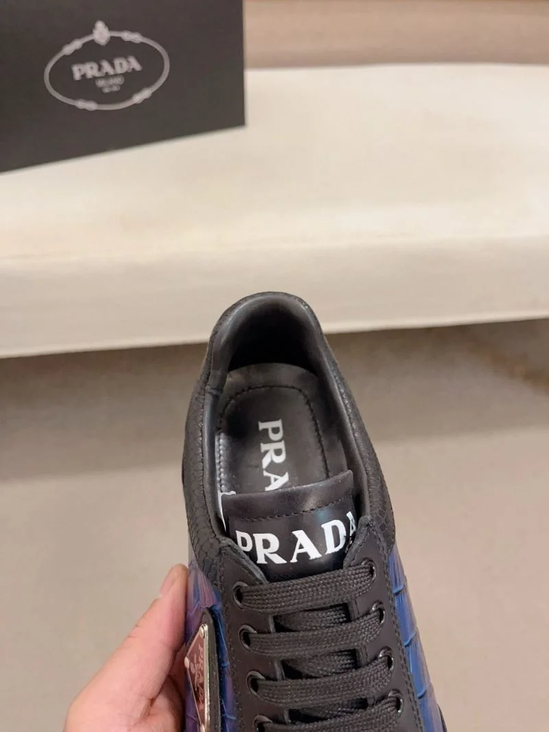 Sleek Prada Low Shoes 35467