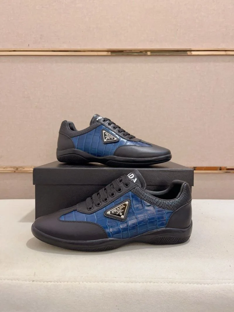 Sleek Prada Low Shoes 35467