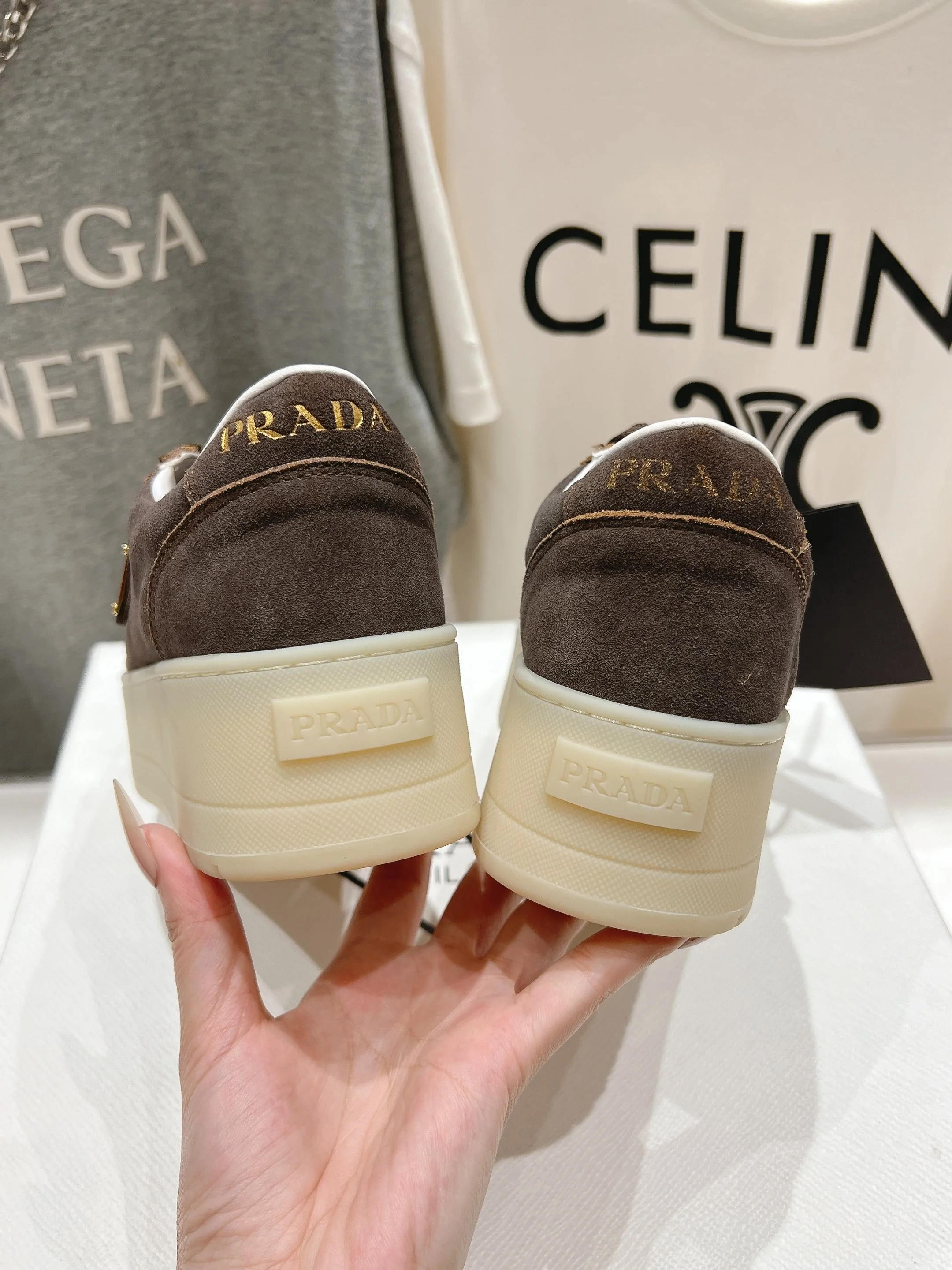 Prada Low Shoes Fashionable 34222