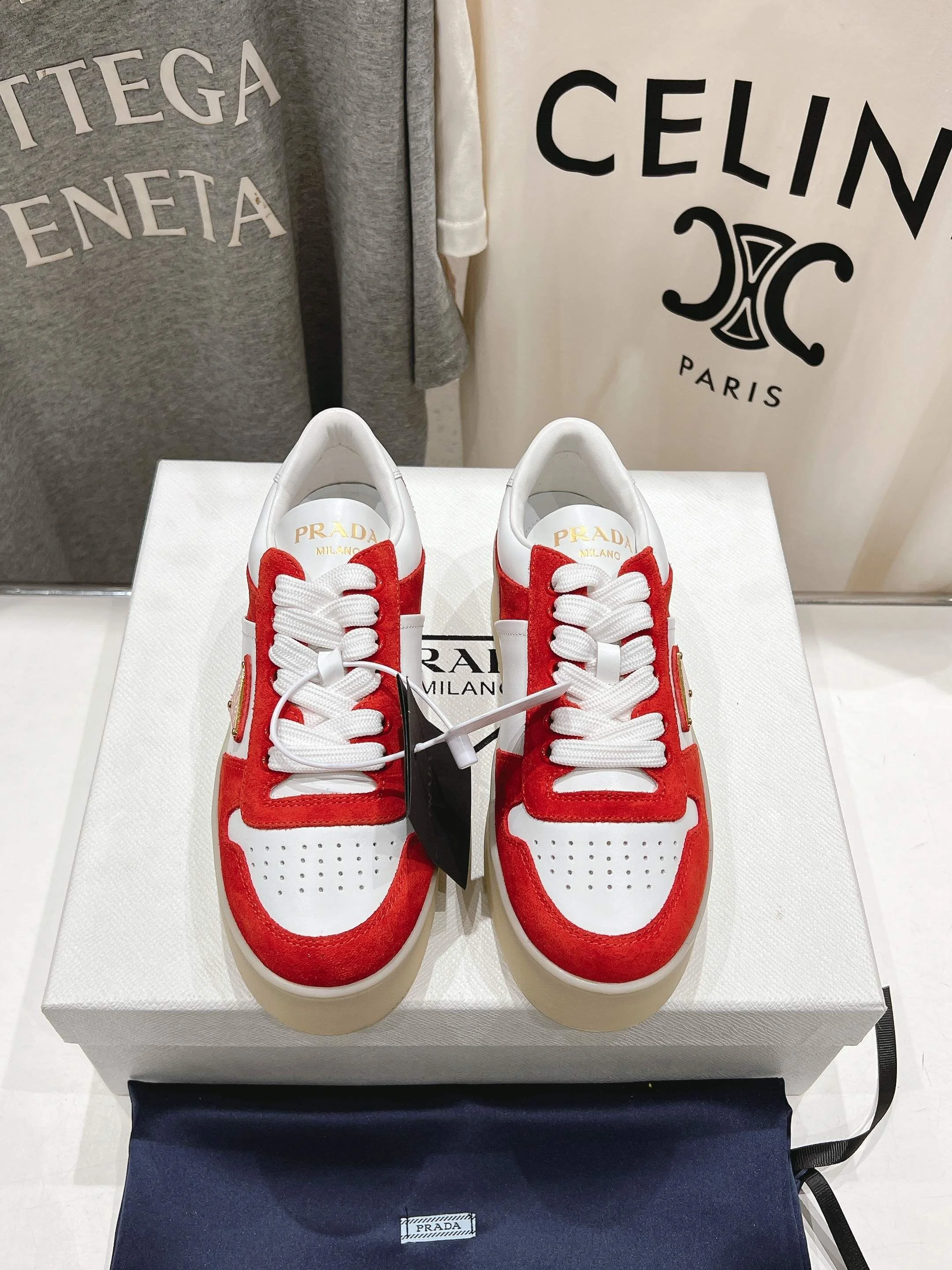 Prada Low Shoes OdorResistant 34195