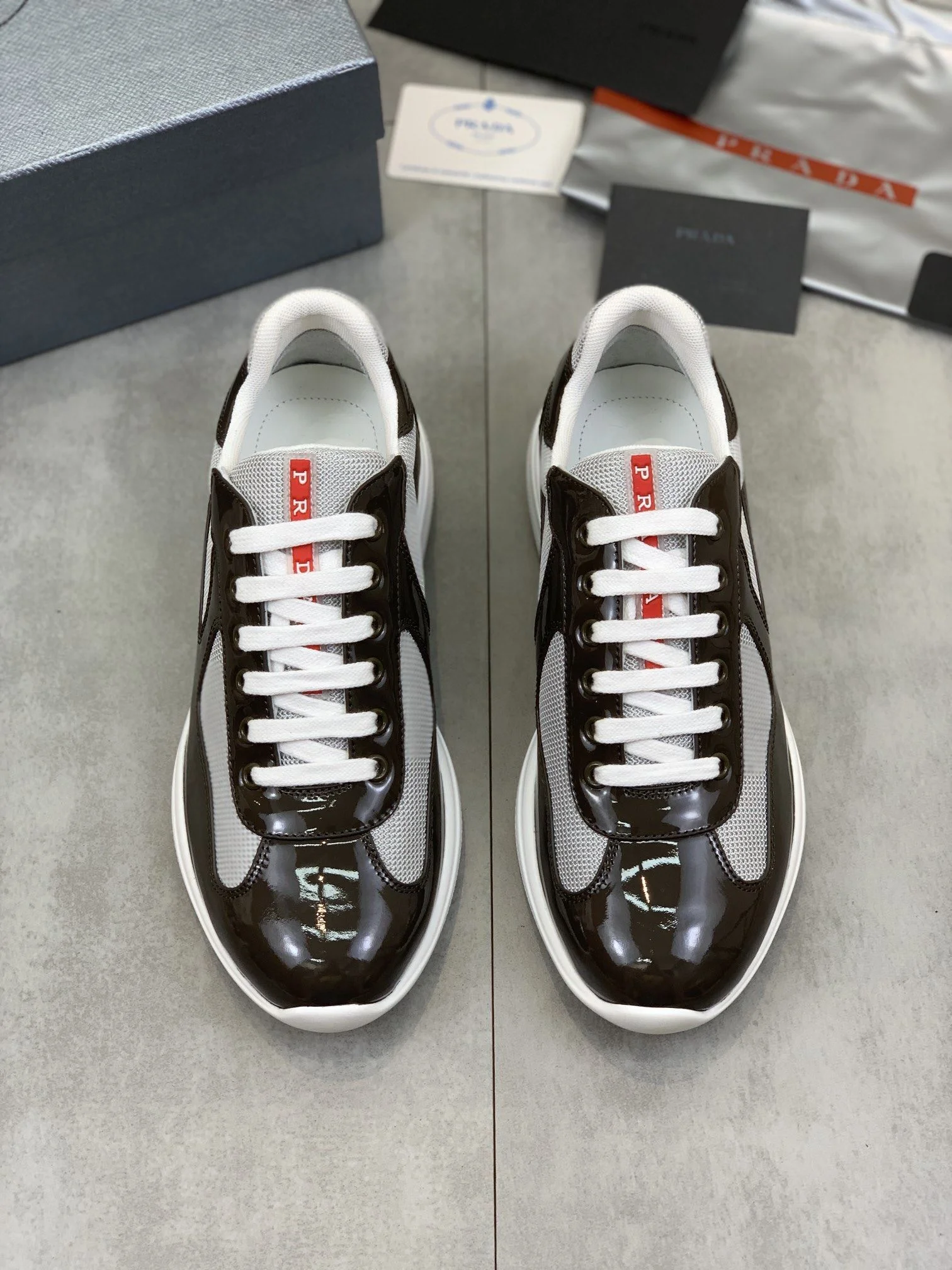 MoistureWicking Prada Low Shoes 34187