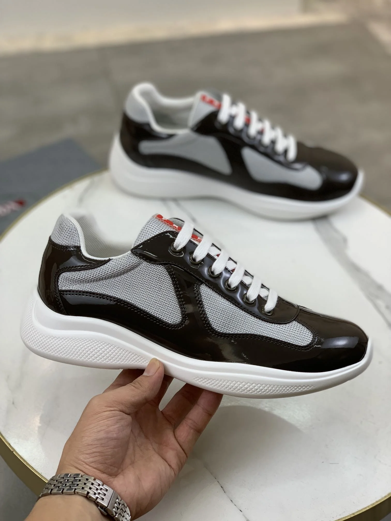 MoistureWicking Prada Low Shoes 34187