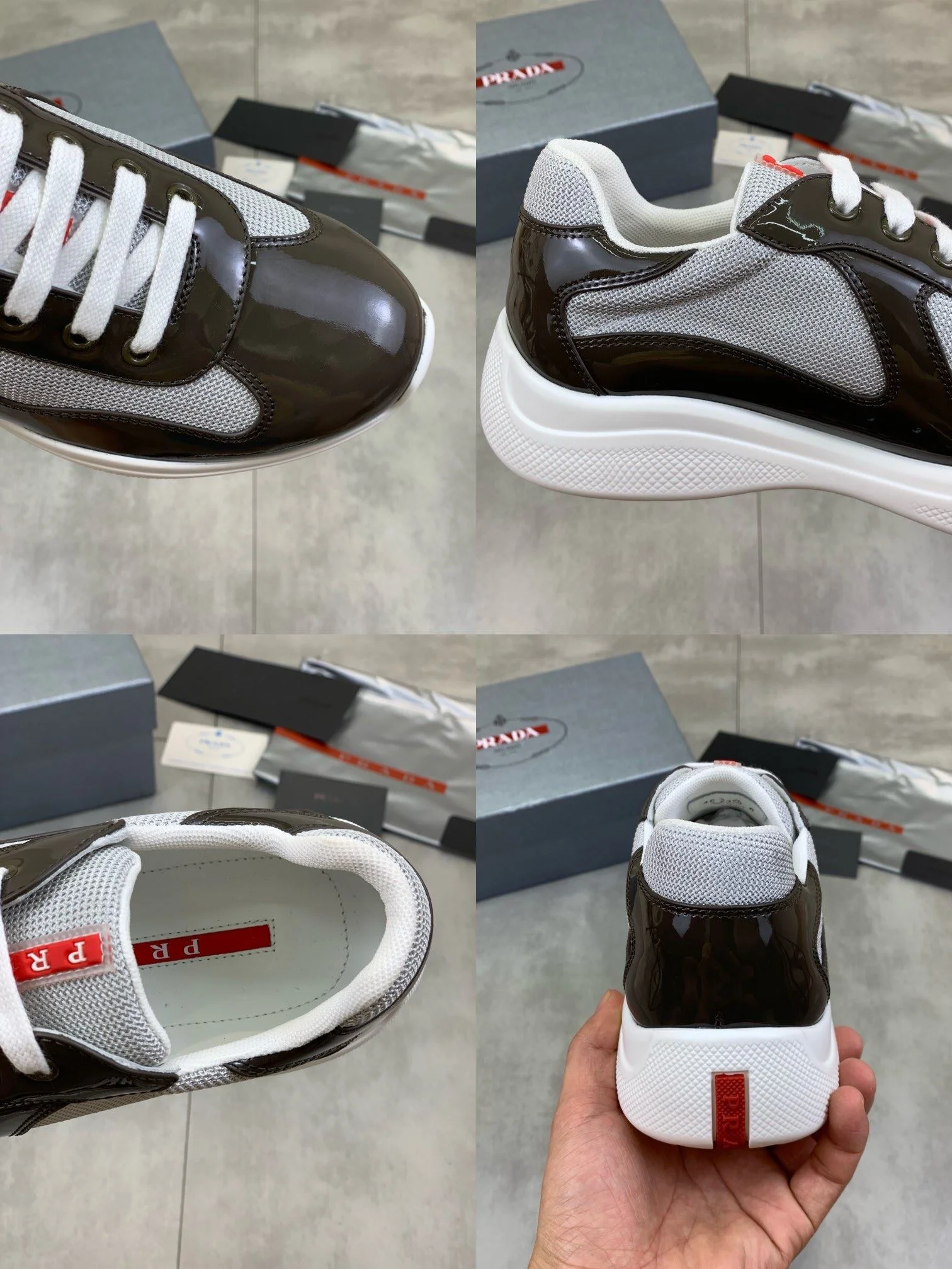 MoistureWicking Prada Low Shoes 34187