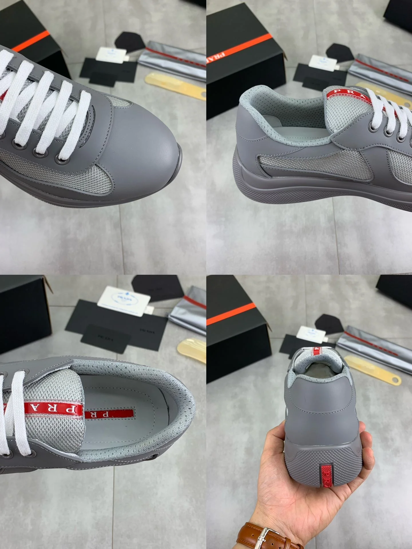 Compact Prada Low Shoes 34174