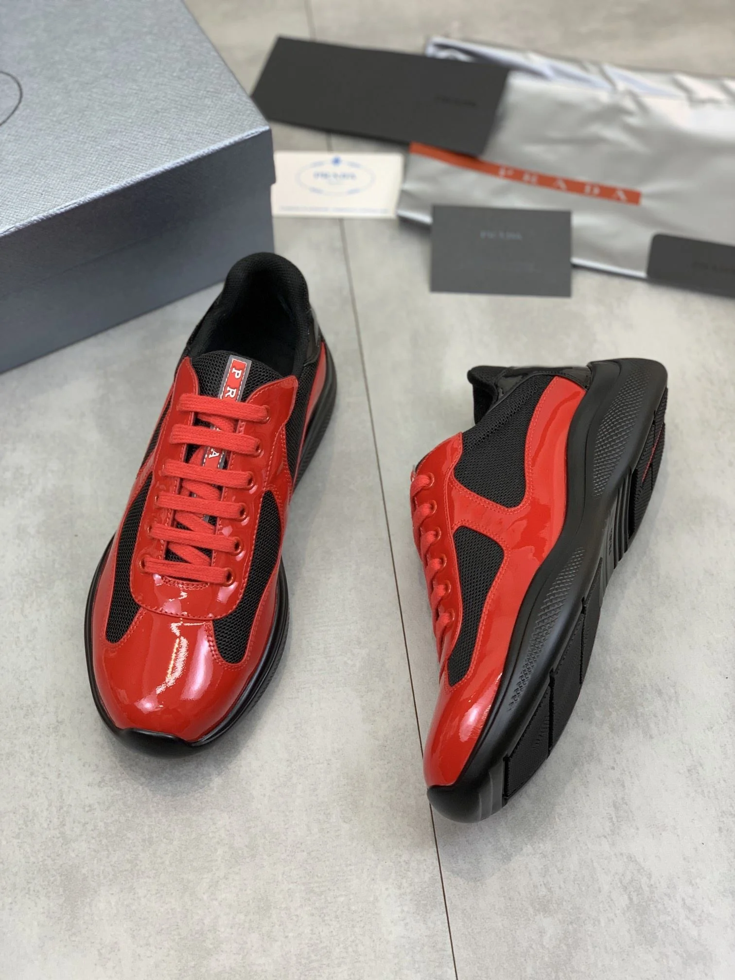 Prada Low Shoes Stylish 34164