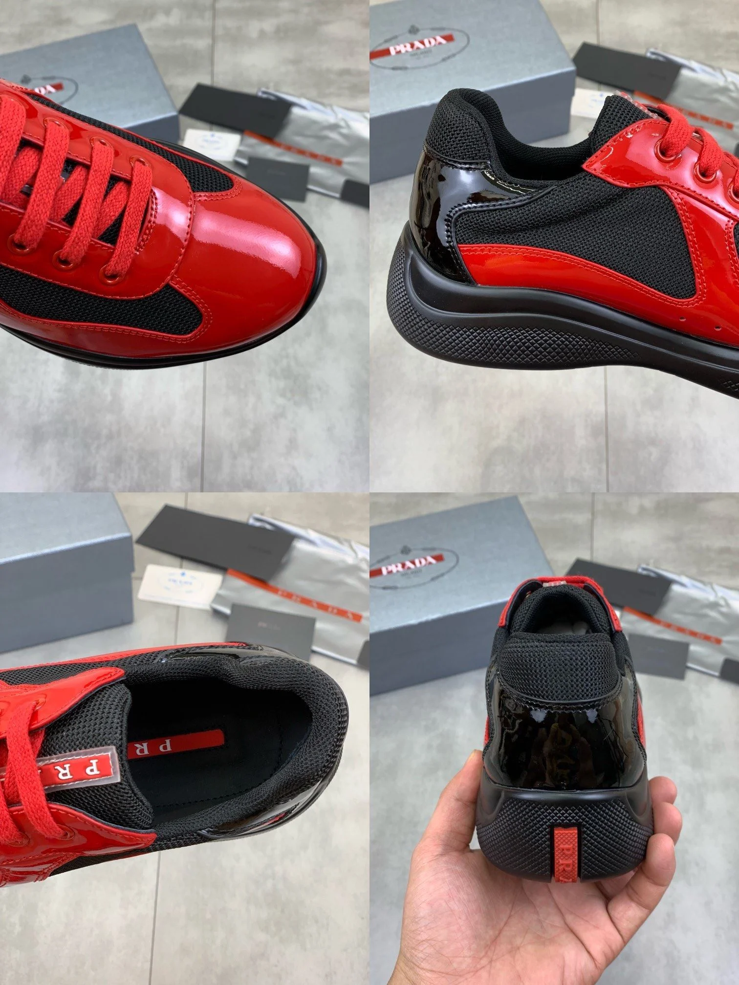 Prada Low Shoes Stylish 34164