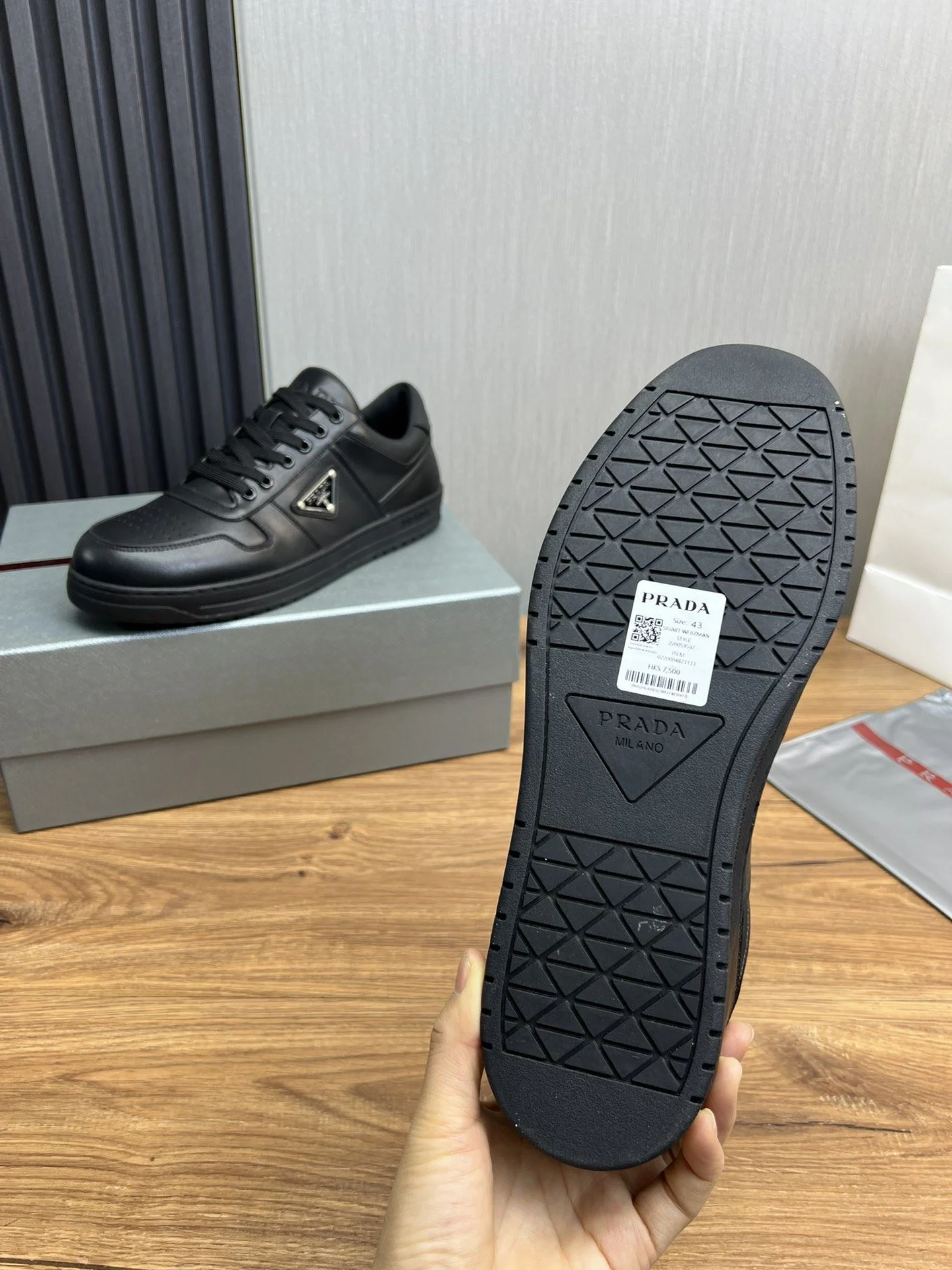 Soft Prada Low Shoes 34165