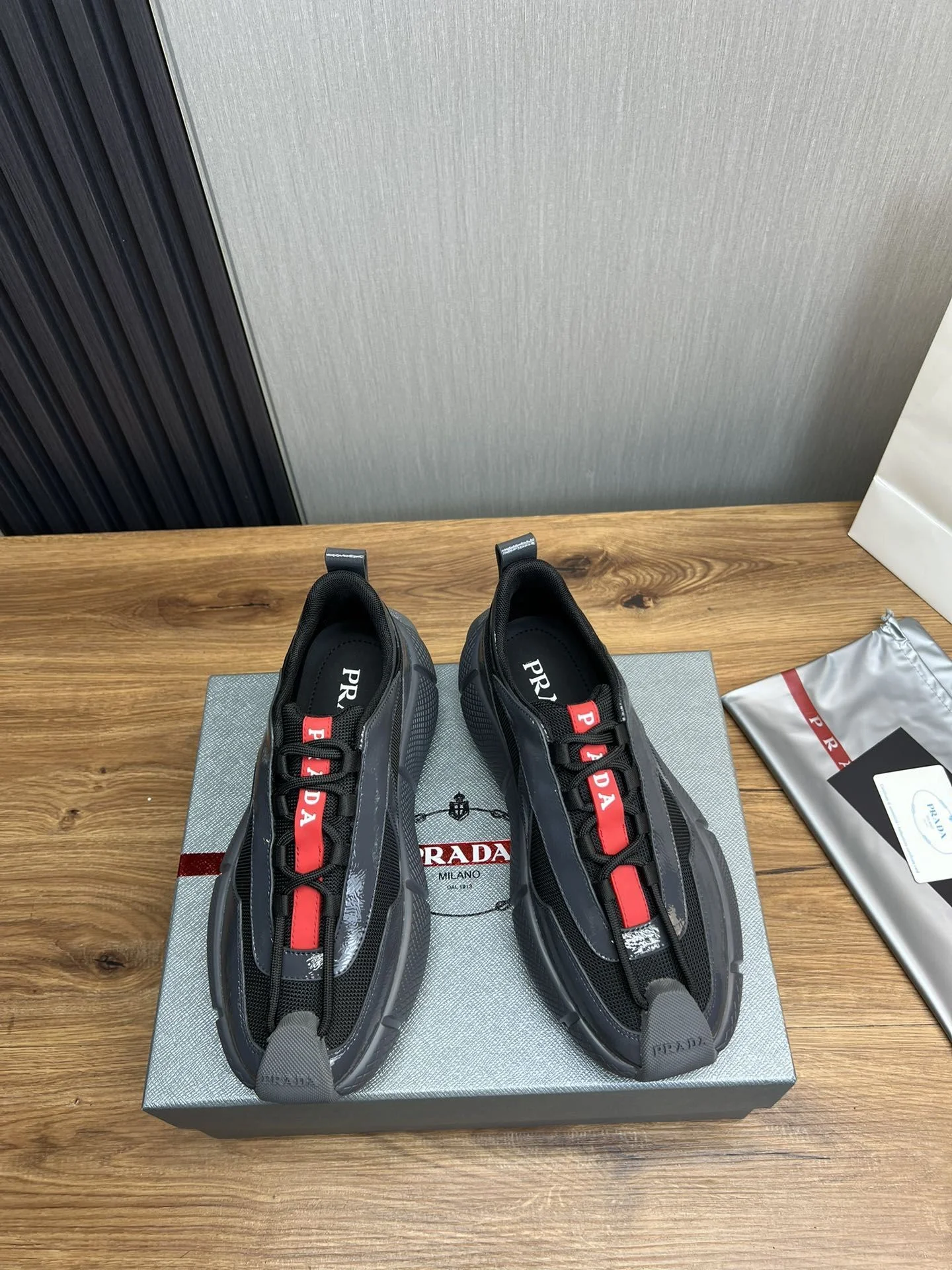 Prada Low Shoes Trendy 34168