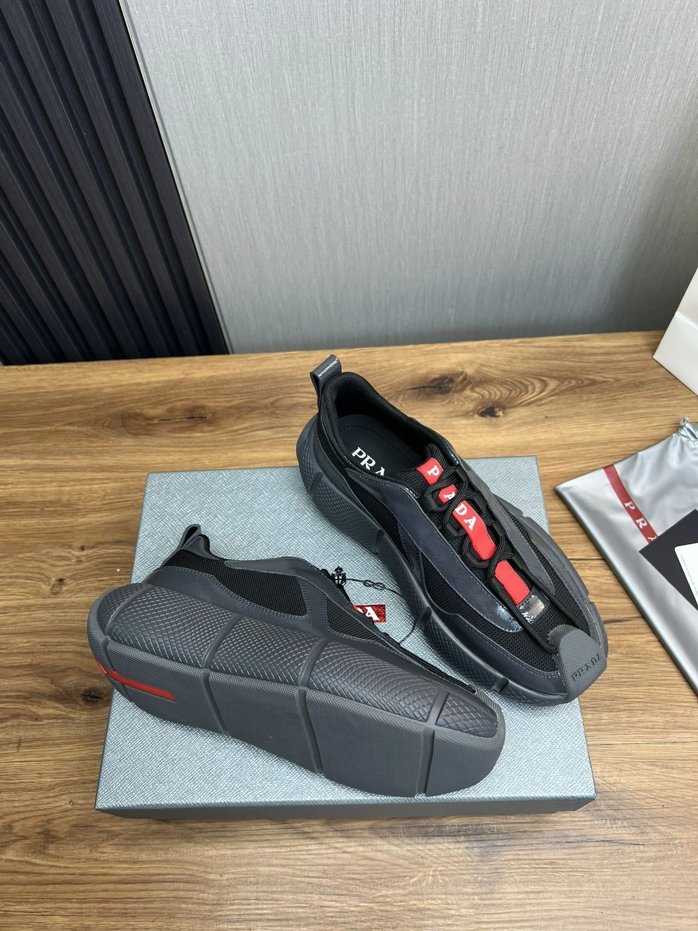 Prada Low Shoes Trendy 34168