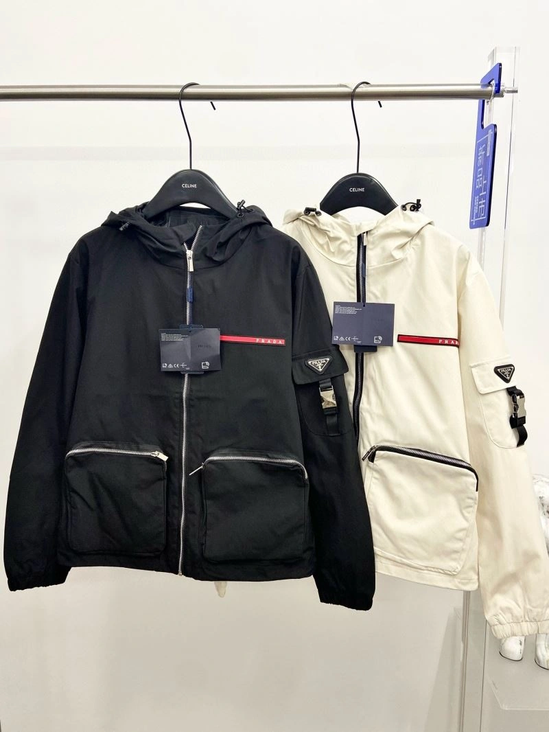 Effortless Prada Outwear 170314