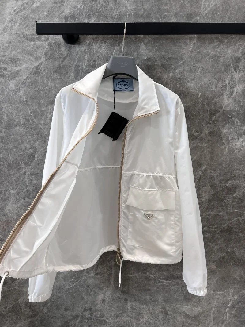 Prada Outwear Breathable 166138