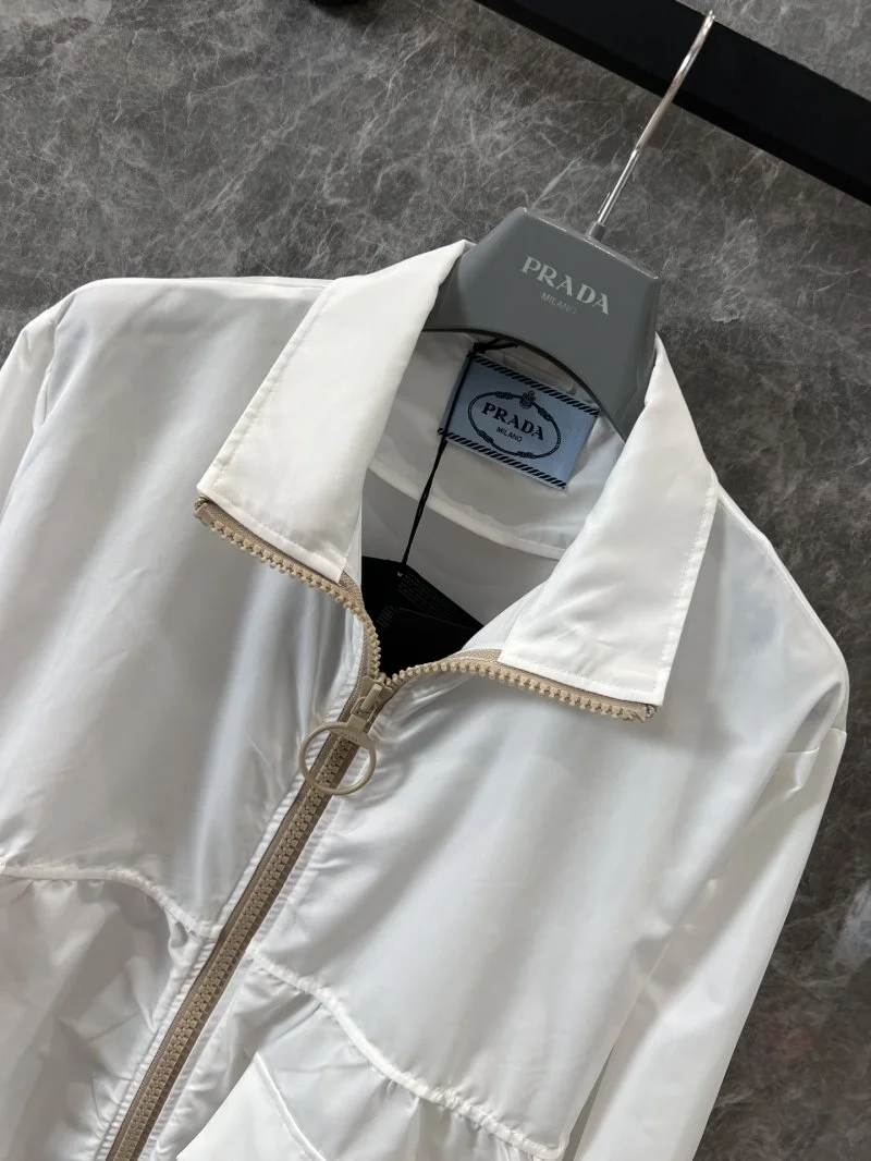 Prada Outwear Breathable 166138