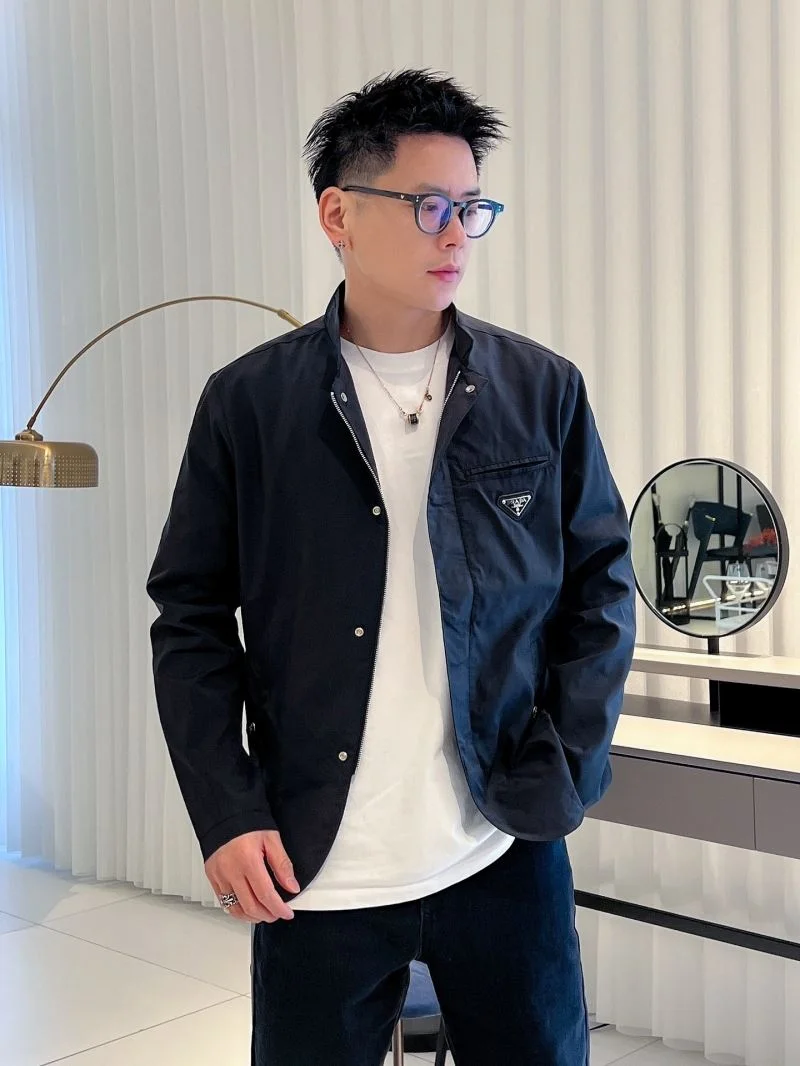 Prada Outwear Breathable 168189