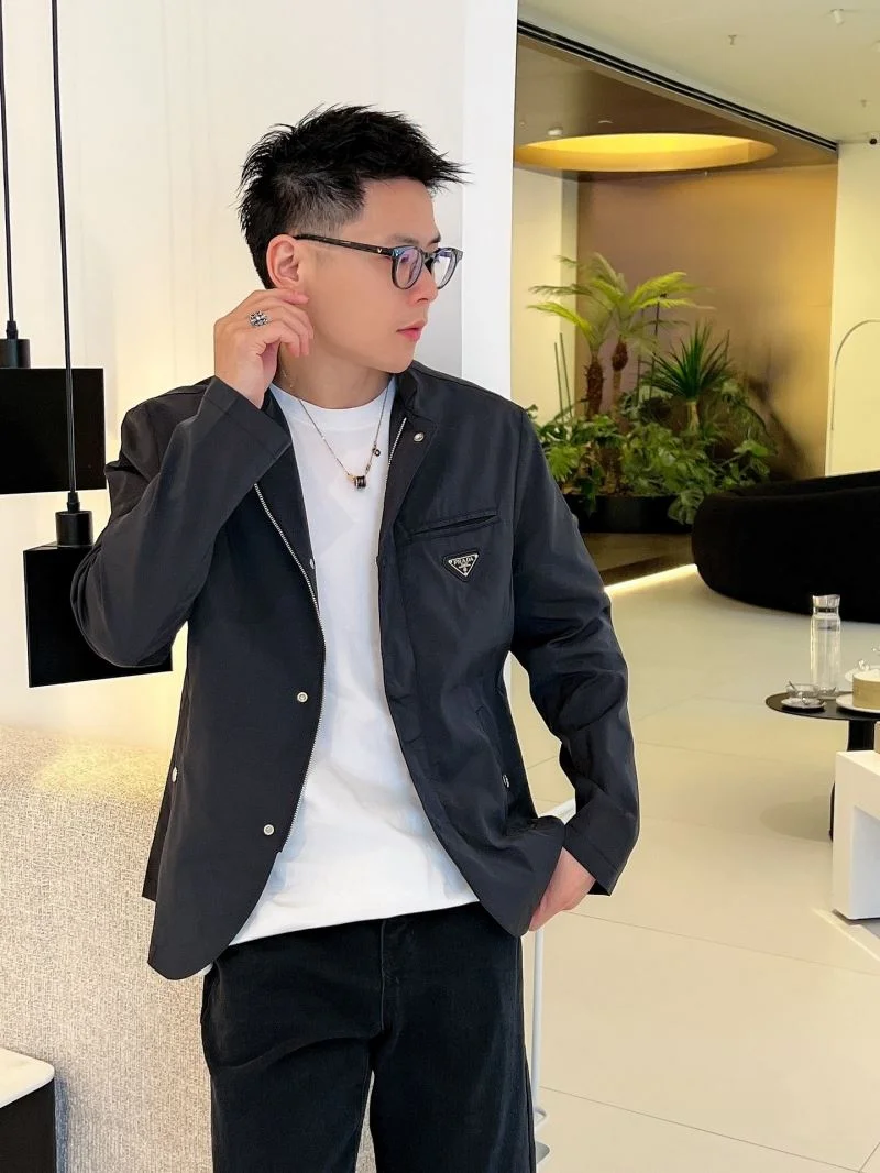Prada Outwear Breathable 168189